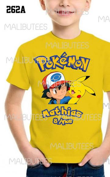 Camiseta Pokemon Aniversário