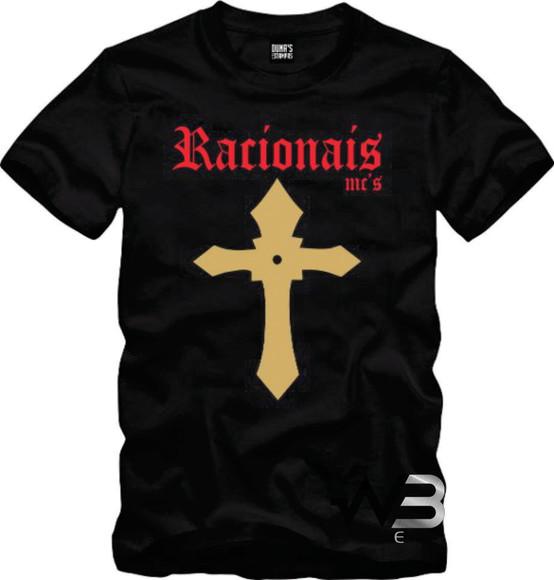 Camiseta Racionais MC's Promoção Rap