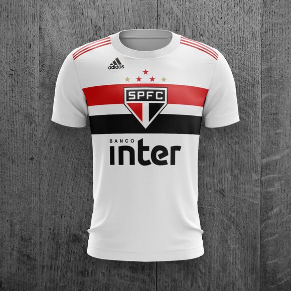 Camiseta São Paulo Futebol Feminina Masculina Personalizada