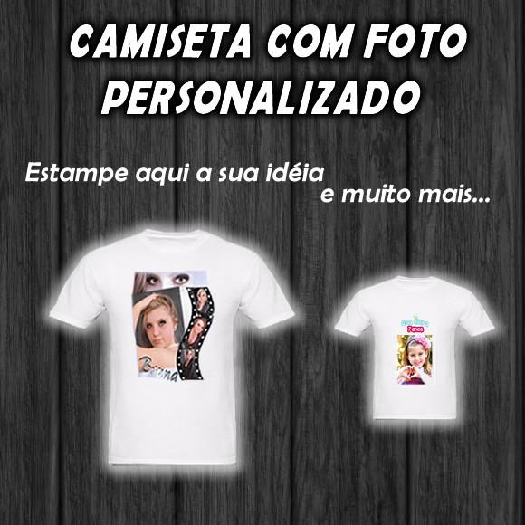 Camiseta com Foto Personalizada