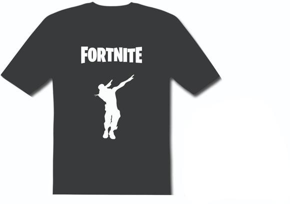 Camiseta do Game Fortnite Preta