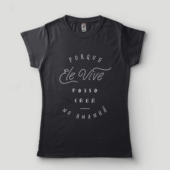 Camiseta evangelica camisa cristã feminina gospel Jesus
