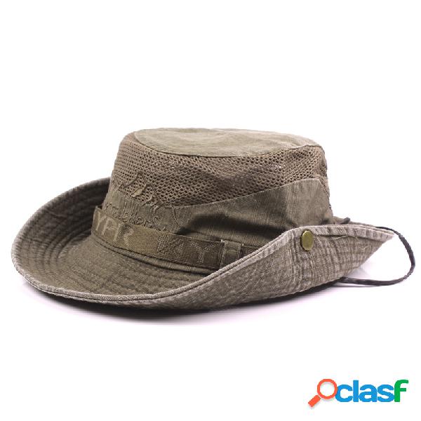 Chapéu de pescador Chapéu de malha de alpinismo ao ar
