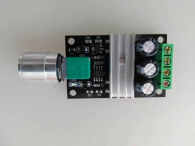 Controlador De Motor Pwm C/potenciômetro 5a - 80w(produto