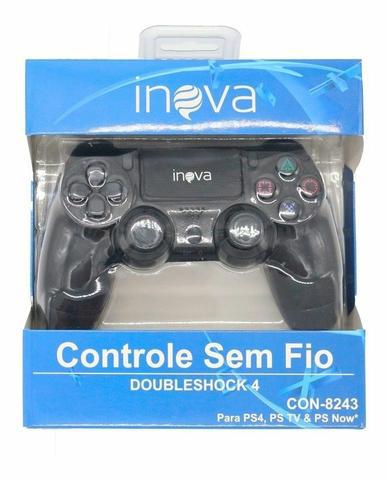 Controle Sem Fio PS4 doubleshock 4 Inova con - 8243