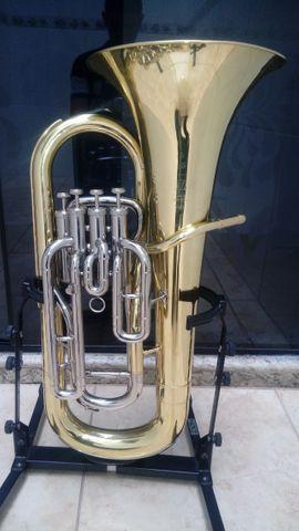 Euphonium Bombardino Hoyden 4 Pistos HBB-50L Sib Zerado /