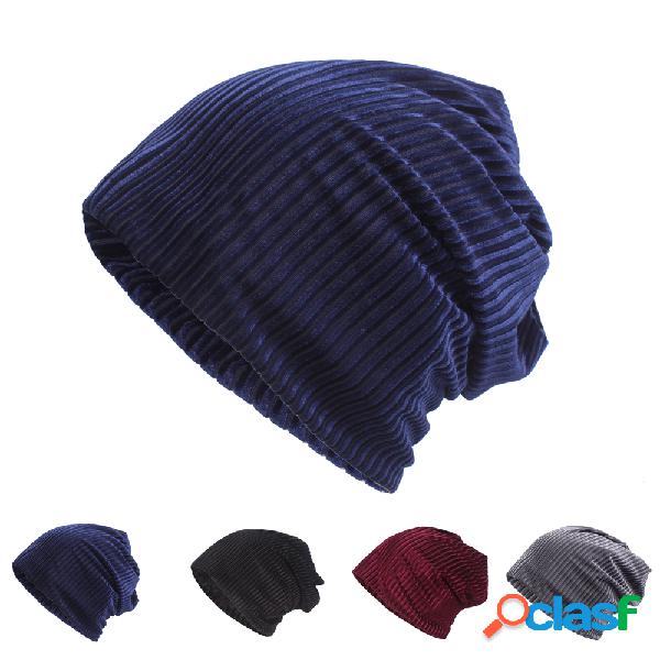 Gorro De Algodão De Veludo Étnico Das Mulheres Chapéu