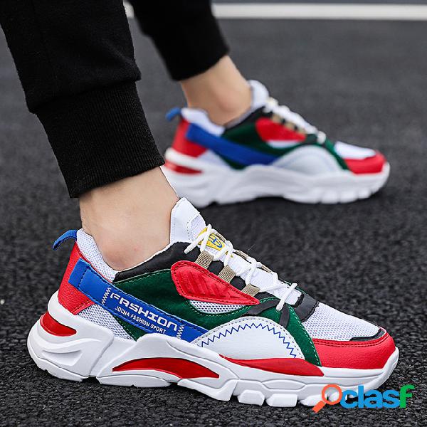 Homens Casual Sports Shoes Running Shoes Sneakers