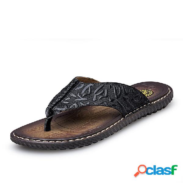 Homens Non Slip Toe Clip Tamanho Grande Ao Ar Livre Praia