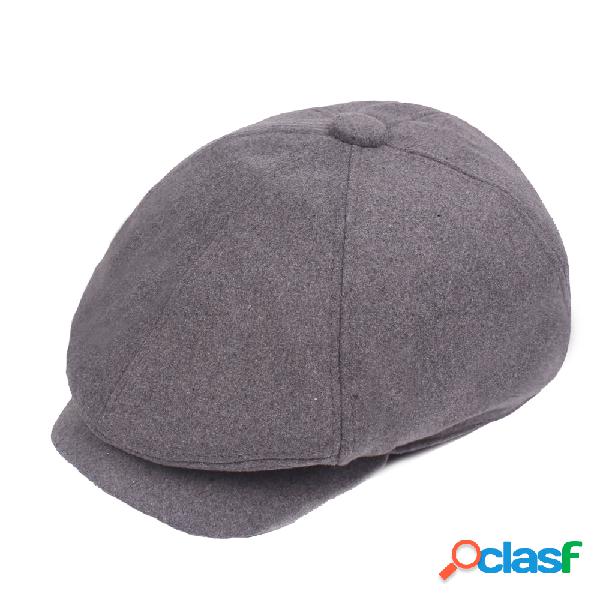 Homens Vintage Boina De Algodão Chapéu Cap Jornalista