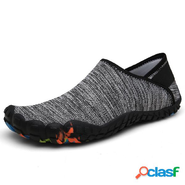 Homens de secagem rápida indoor Yoga tênis de corrida ao