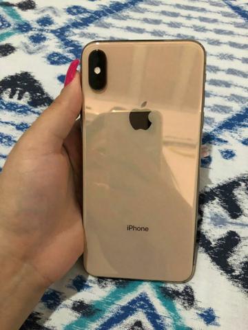 Iphone XS MAX Gold, 256Gb, Novíssimo! Com Garantia, em até