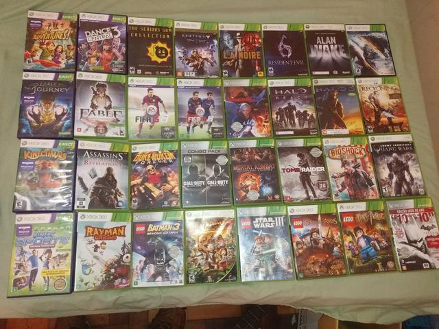 Jogos Originais de Xbox 360 - Aceito cartão