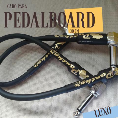 Kit 3 cabos para pedalboard 30 centímetros