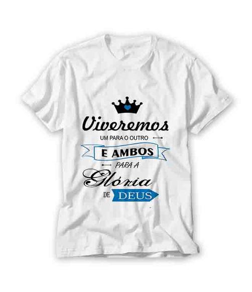 Kit Camiseta Casal - Viveremos
