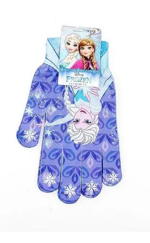 Kit Frozen Luva E Touca De Lã Menina Disney Top Frio