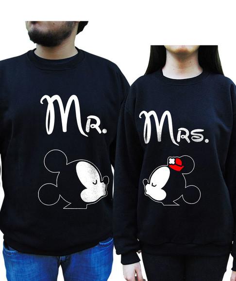 Kit Moletom Mickey e Minnie - Presente Dia dos Namorados