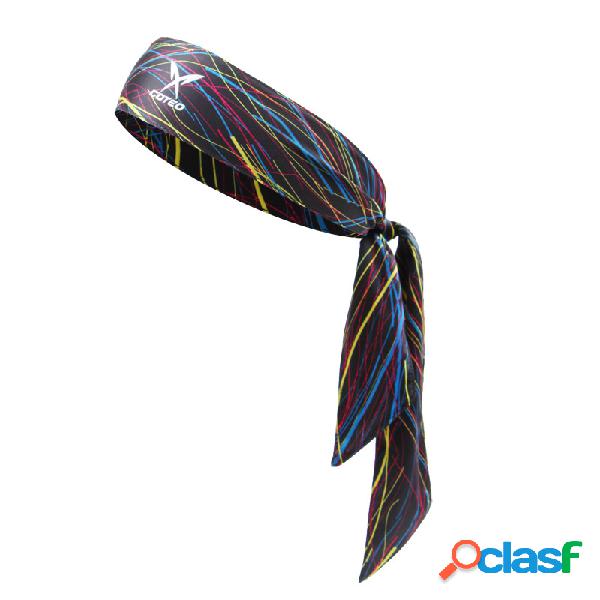 Mens Dobrável Respirável Esportes Yoga Correndo Bandana