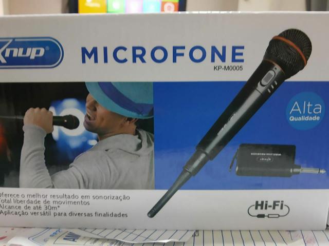 Microfone knup condensador