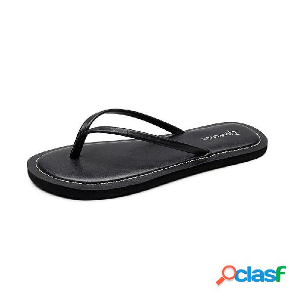 Mulheres Chinelos Sandálias Chinelos Praia Sapatos