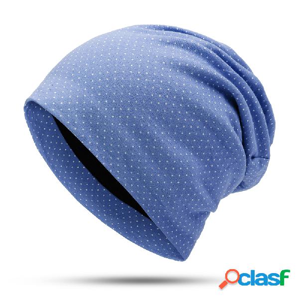 Mulheres Homens de Algodão Quente Gorro Chapéu Pequeno