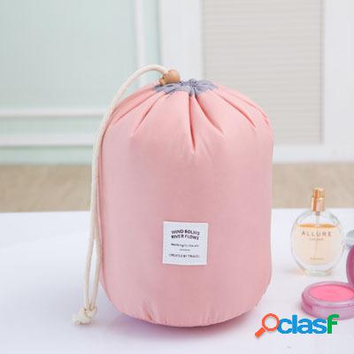 Mulheres Nylon Travel Wash Storage Bolsa Cosmético Bolsa