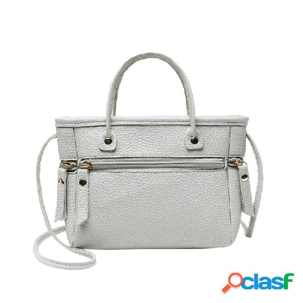 Mulheres simples ombro casual mini crossbody Bolsa