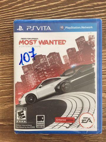Need For Speed Most Wanted Psvita ? Novo - Lacrado! (mídia