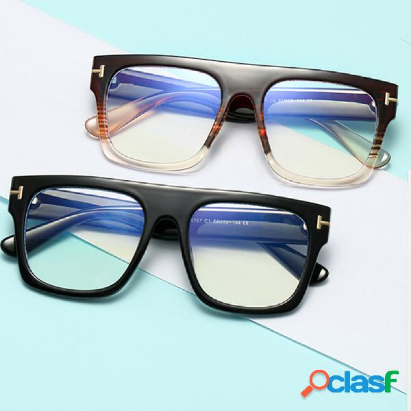 Nova luz anti-azul Óculos Tr90 Óculos Óptica Óculos