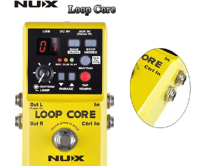 Pedal Nux Loop Core Usb Frete Grátis Original Novo