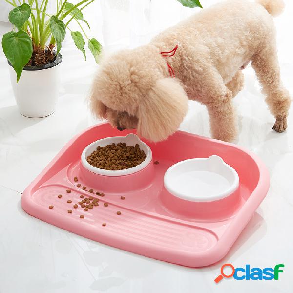 Pet Supplies Food Bowl Espessamento Anti-Skid Pet Rice Bowl