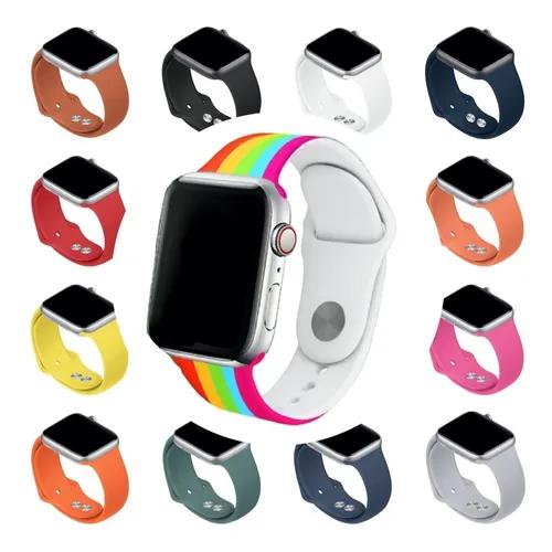 Pulseira Silicone Para Apple Watch 1 2 3 4 38/40mm 42/44mm