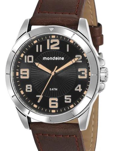 Relógio Mondaine Masculino Couro 76720g0mvnh1