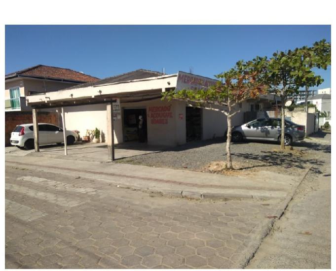 Sala comercial mais casa aos fundos em Araquari, FT1346