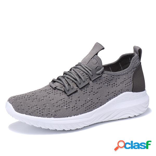 Sapatilhas running do esporte feito malha super de