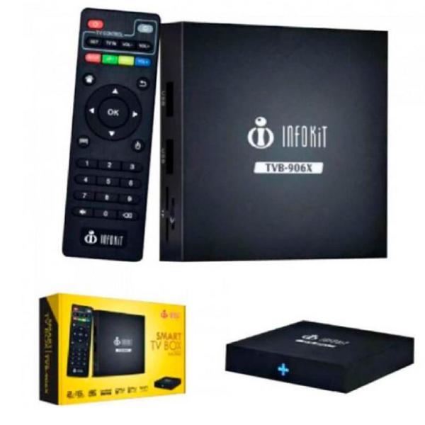 Smart Tv Box Android Quad Core 2Gb de Ram 4K Hdmi Wifi