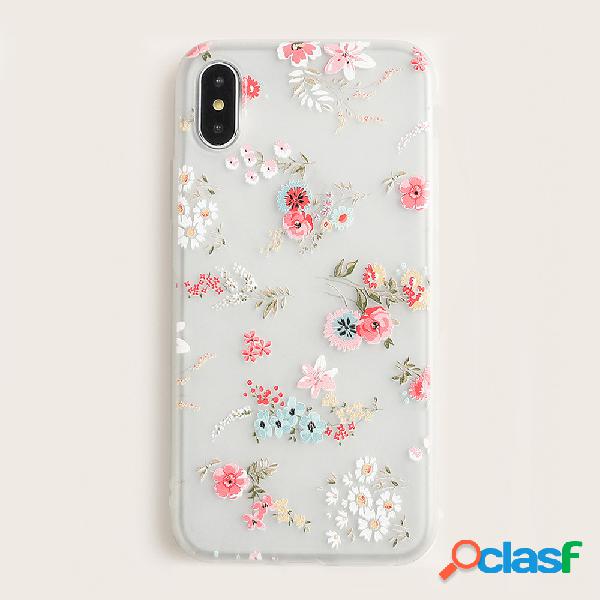 Telefone Caso Imprimir Estilo fresco transparente para