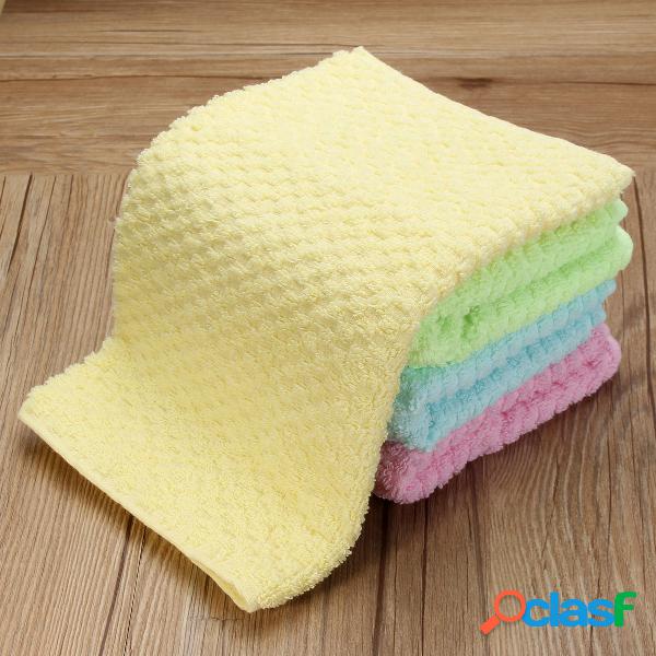 Toalha de tecelagem jacquard de algodão absorvente 72x31cm
