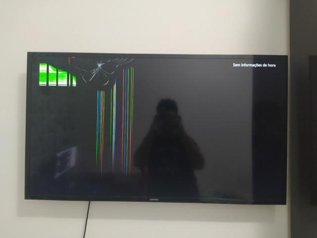 Tv Samsung 40 polegadas com defeito