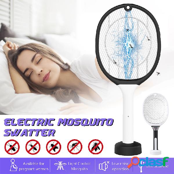 USB Recarregável Mosquito Elétrico Fly Swatter Bug Zapper