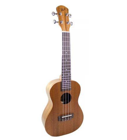 Ukulele Winner Concert 23 Sapele - Natural (Novo c/Ntf e