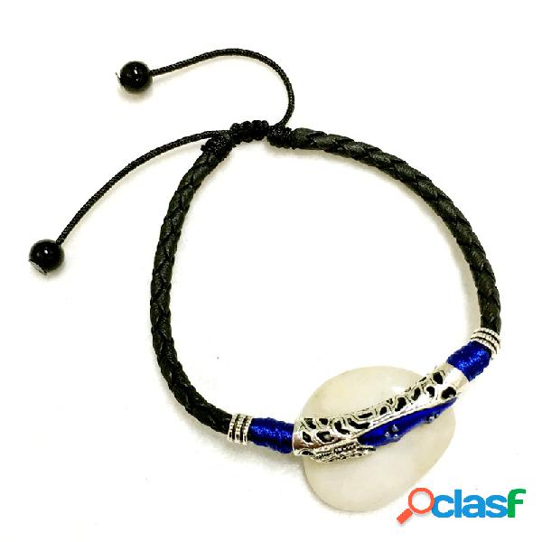 Unisex Do Vintage Tornozelo Pulseiras de Corda Vermelha