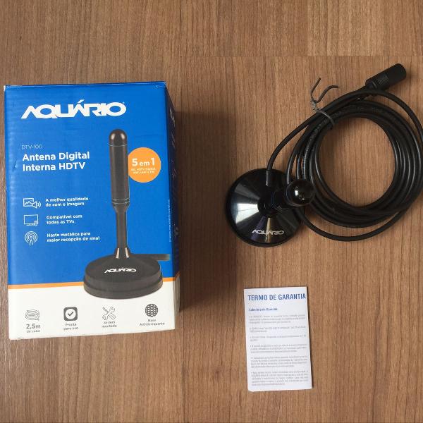 antena digital interna hdtv aquario
