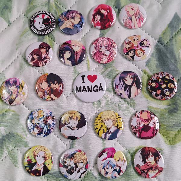 bottons anime manga