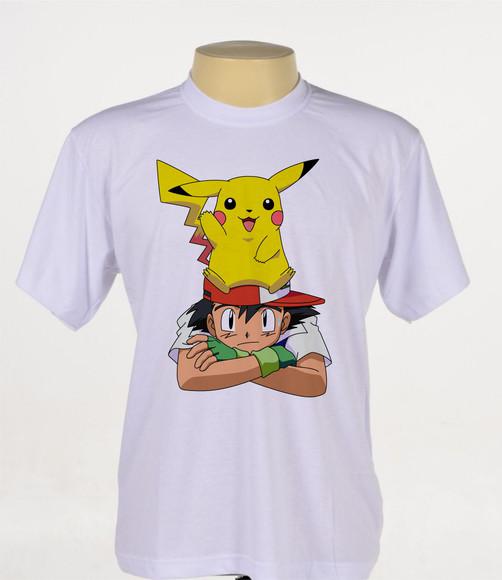 camiseta pokemon infantil