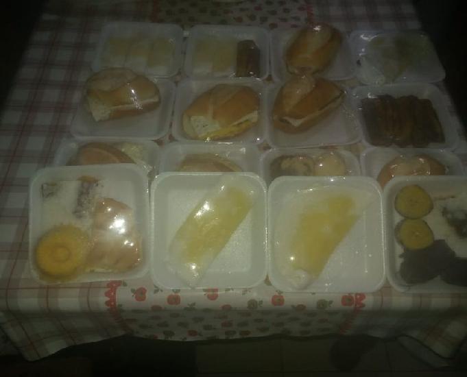 cesta de cafe da manhã