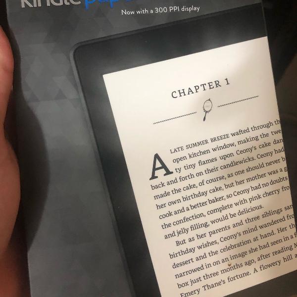 kindle paperwhite - 4gb