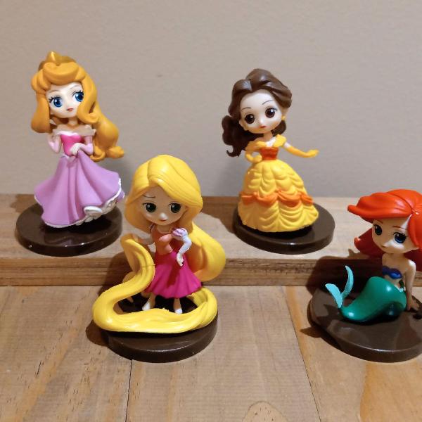 princesas Disney Bela Adormecida Rapunzel Bela e Pequena