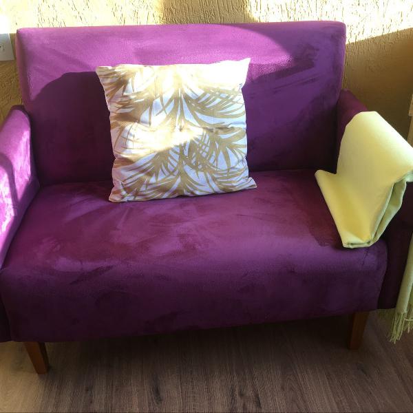 sofazinho / namoradeira roxo drossi design