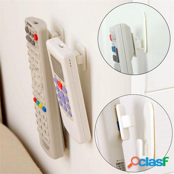 2 Set TV Controle Remoto Ar Condicionado Sticky Hook Self